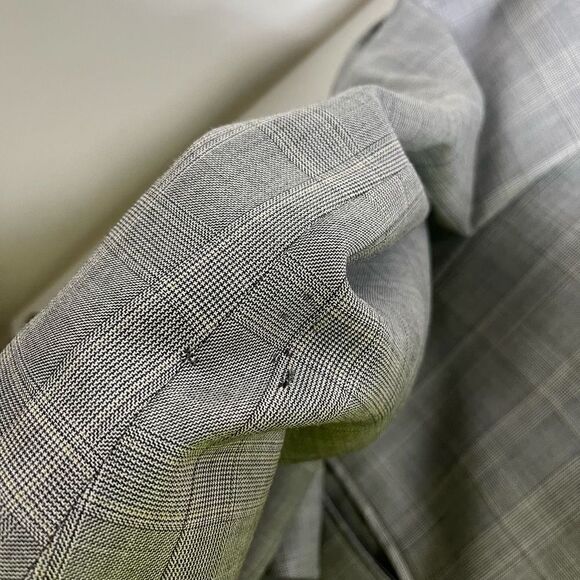 Brooks Brothers 1818 Milano Mens Blazer Size 43R/38 Plaid Wool Italy - Picture 12 of 16